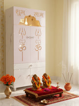 Premium Shubh Labh Pooja Mandir with LED